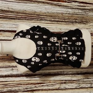 Royal Bones XL Corset with Skull Pattern